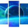 Space Blue Planet Panels paint by numbers