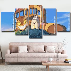 Studio Ghibli My Neighbor Totoro panel paint by numbers