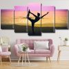 Sunset Gymnast Panels paint by numbers