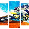 Suzuki motocross Panels paint by numbers