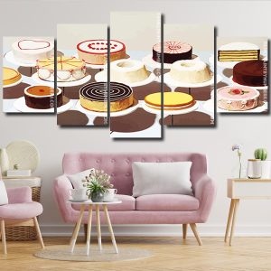 Sweet Cakes Panels paint by numbers