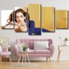 Actress Anne Hathway Panels paint by numbers