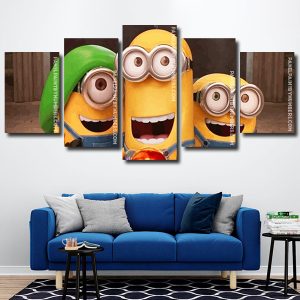 Cute Minions Panels paint by numbers