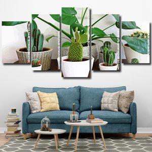 Cactus Plants Panels paint by numbers