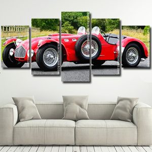 Vintage Car Panels paint by numbers