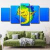 Mahi Mahi Fish Panels paint by numbers