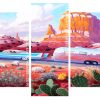 The Desert Traveler panels paint by numbers