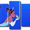 The Princess and the Frog Panels paint by numbers