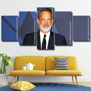 Tom Hanks panels paint by numbers