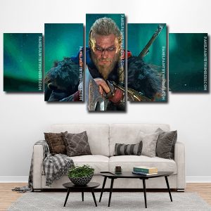 Vikings Ragnar Lothbrok panels paint by numbers