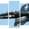 Vought F4U Corsair Panels paint by numbers