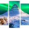 White Kirkjufell Mountain panels paint by numbers