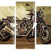 Yamaha V Max panels paint by numbers