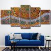 aboriginal art panels paint by numbers