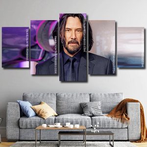 aesthetic Keanu Reeves paint by numbers