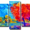 aesthetic abstract landscape Panels paint by numbers