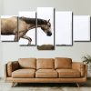 beige brumby horse Panel paint by numbers