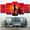 couple sunset Panel paint by numbers