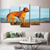 dog Rhodesian Ridgeback Panel paint by numbers