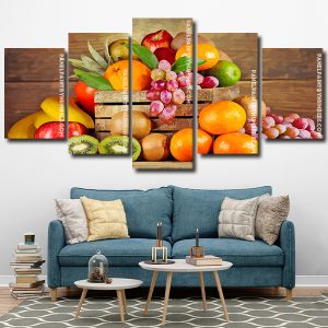 fresh fruit Panel paint by numbers