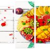 Fruit Plate panels paint by numbers