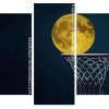 Full Moon Basketball Panels paint by numbers