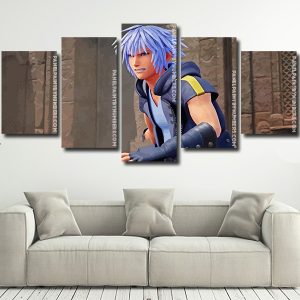 kingdom hearts riku Panel paint by numbers