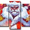 mad santa Panels paint by numbers