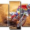 motocross racer Panels paint by numbers