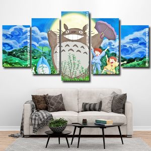 my neighbor totoro Panel paint by numbers