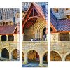 palace of the dukes of braganza in guimaraes portugal Panels paint by numbers