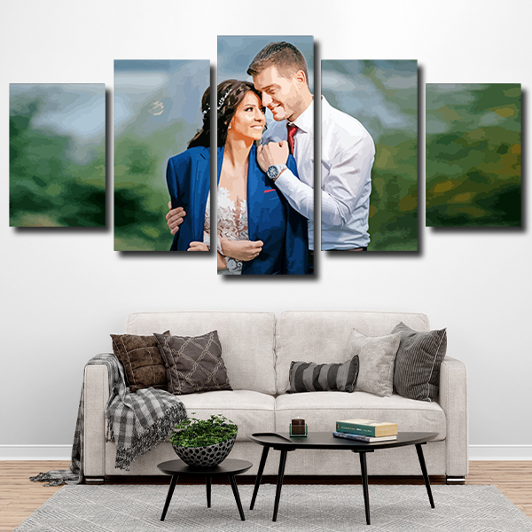 panels paint by number custom photos