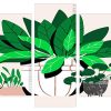 plants illustration Panels paint by numbers