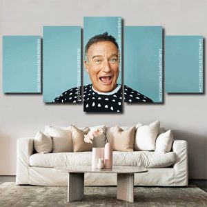 Robin Williams panels paint by numbers