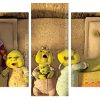 Shrek And Fiona Kids Panels paint by numbers