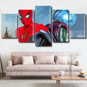 spiderman far from home panel paint by numbers