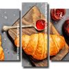 tasty croissant Panels paint by numbers