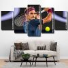 tennis player roger federer Panel paint by numbers