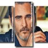 the actor Joaquin Phoenix panels paint by numbers