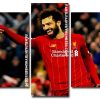 The Football Player Mohamed Salah panels paint by numbers