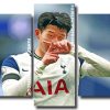 the footballer Son Heung min Panels paint by numbers