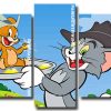 tom and jerry animation Panels paint by numbers