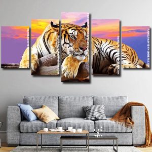 wild tiger Panel paint by numbers