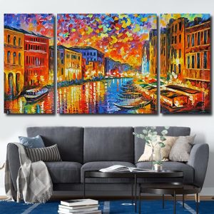 Abstract Italy panels paint by numbers