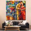 Abstract Romantic Couple Panels paint by numbers