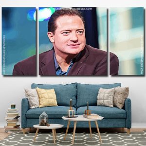 Actor Brendan Fraser Celebrity Panel paint by numbers