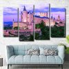 Alcazar de Segovia Spain panel paint by numbers