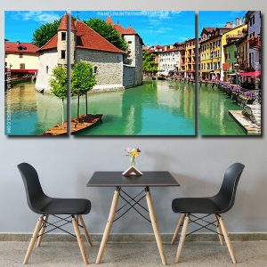 Annecy City France Panels paint by numbers