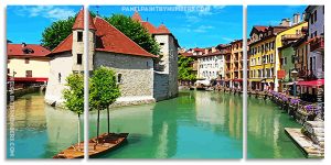 Annecy City France Panel paint by numbers