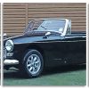 Antique Black Mg Car Panel paint by numbers